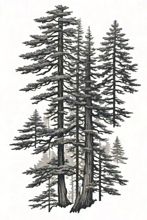 Dense Redwood Forest