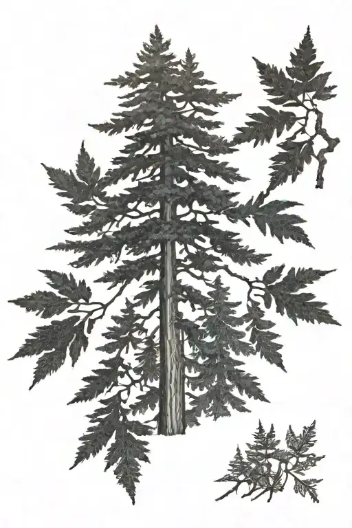 Dense Redwood Forest