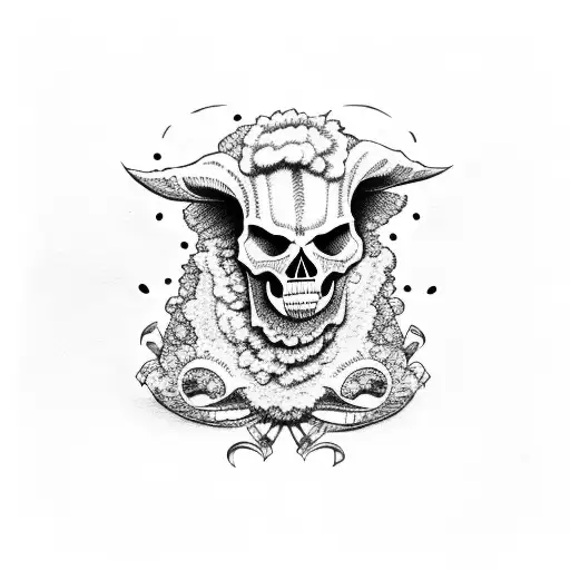 Skull Sheep