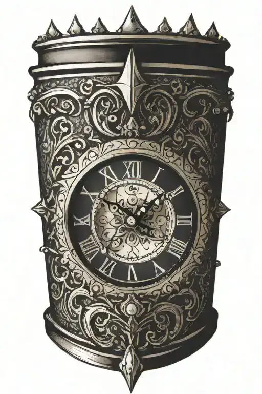 Clock Crown Diamond