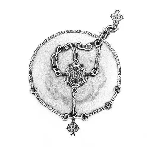 Chain Rosary Anklet