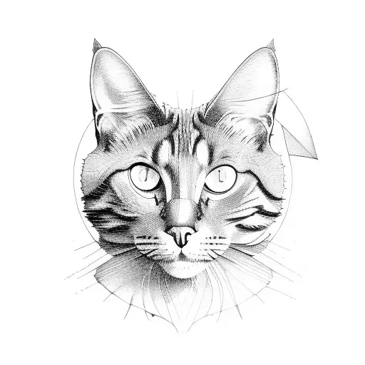 Bohemian Dog And Siames Cat