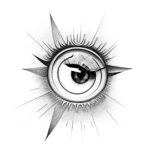 Eyes With Pain And Happiness