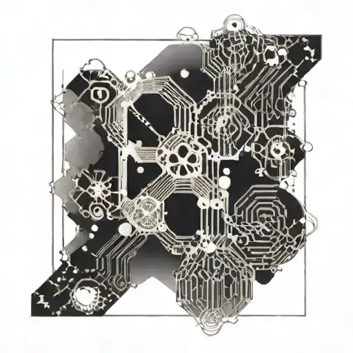 An Abstract Representation Of Relaxation Incorporating Electrical Circuit Patterns