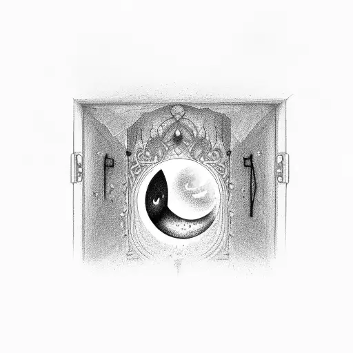 Door Leading To Space