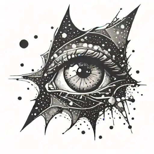 Eyes Flecting The Galaxy