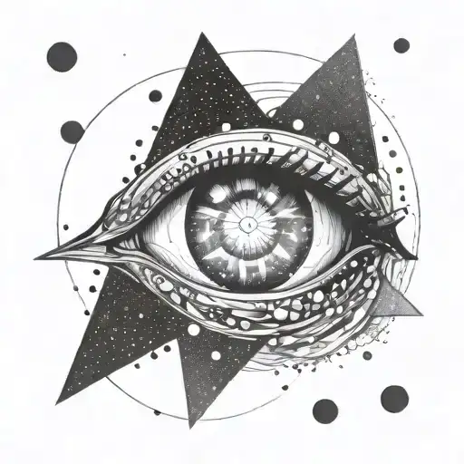 Eyes Flecting The Galaxy