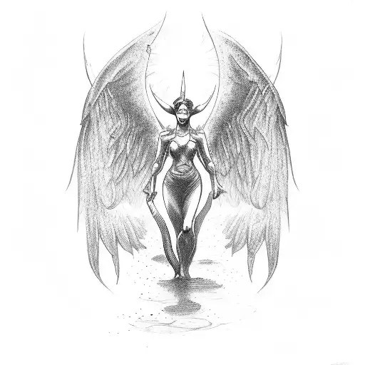 An Angel With Devil Body