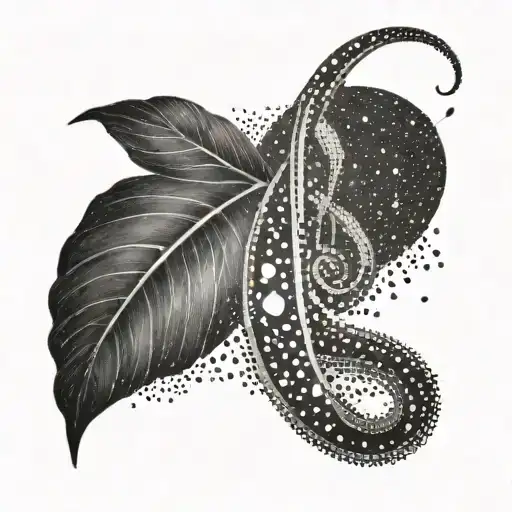 A Firefly Music Note On A Beach Background