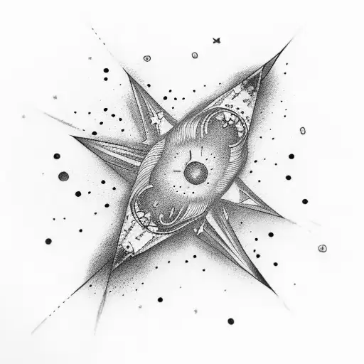 Shooting Star Coming From Afar