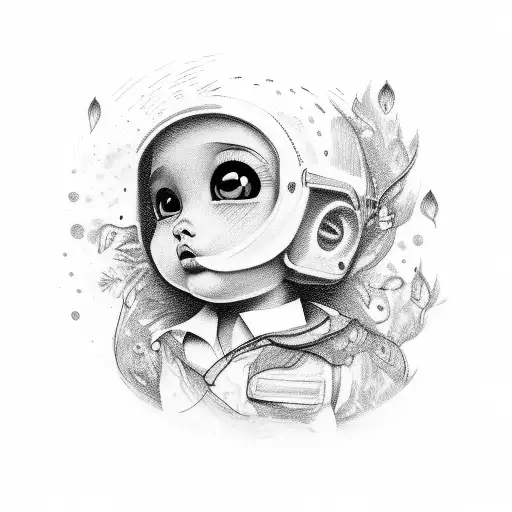 A Baby Who Growning Up In Life