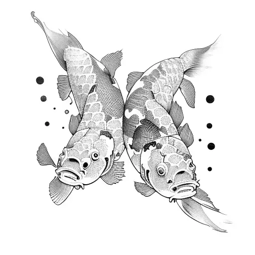 Koi Fish Balance Universe