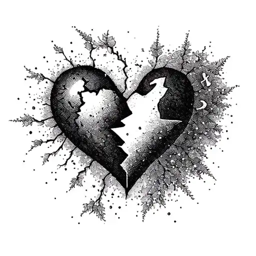 Broken Heart Being Fix By Little People Posing