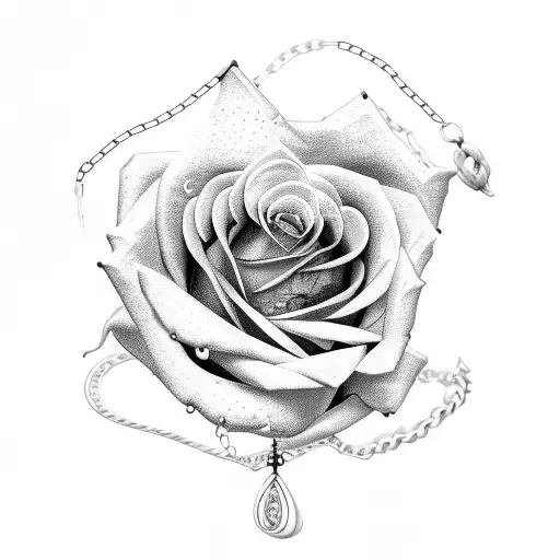 Rose With Chains