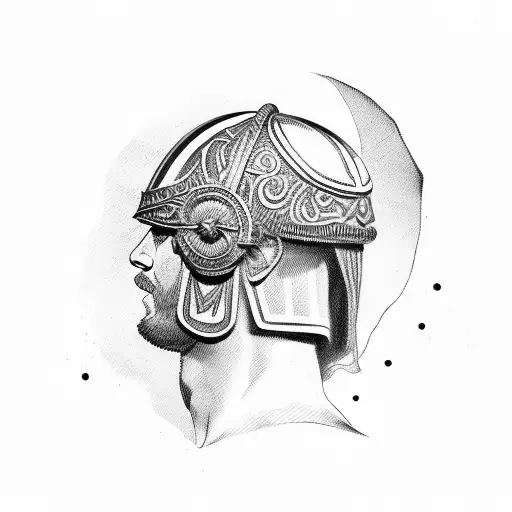 Roman Gladiator Head