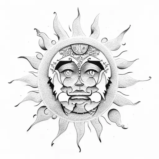 Sun And Sun And Moon