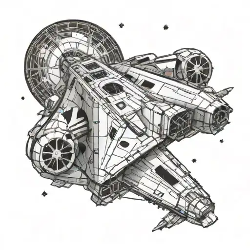 Combine Elements Of Ukrainian Architecture With Iconic Star Wars Spaceships