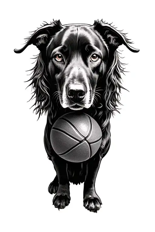 Dogs And Motorcycle And Basketball And Jesus Christ