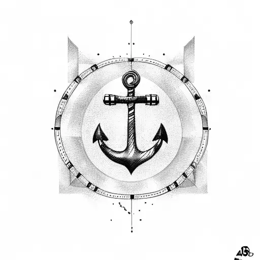 Anchor With Dna Strand