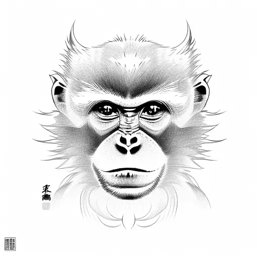 Chinese Monkey Zodiac 2004