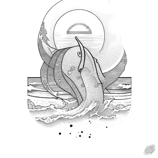 Sunset With Beach Waves