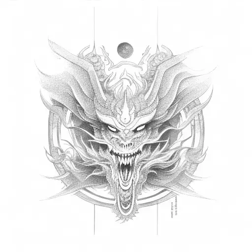 Tanjiro Sun Halo Dragon