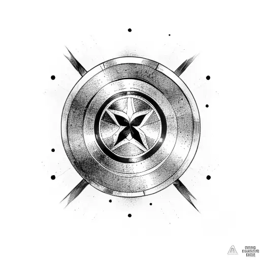 Captain America Broken Shield