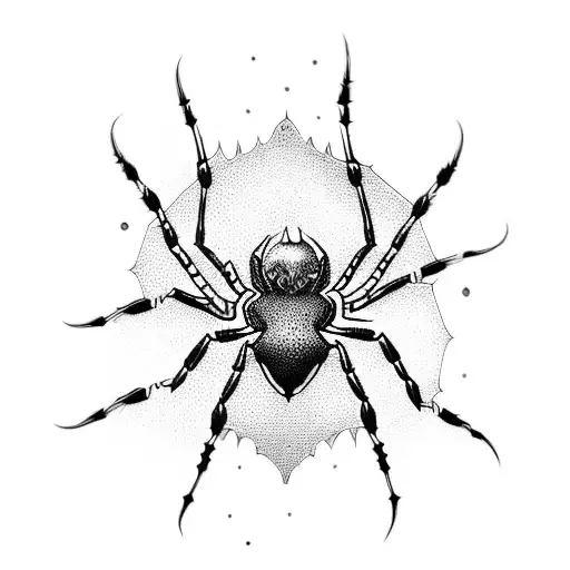 Gothic Spider Hanging