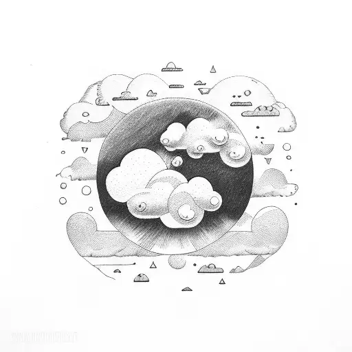 World With Cloud Mountains