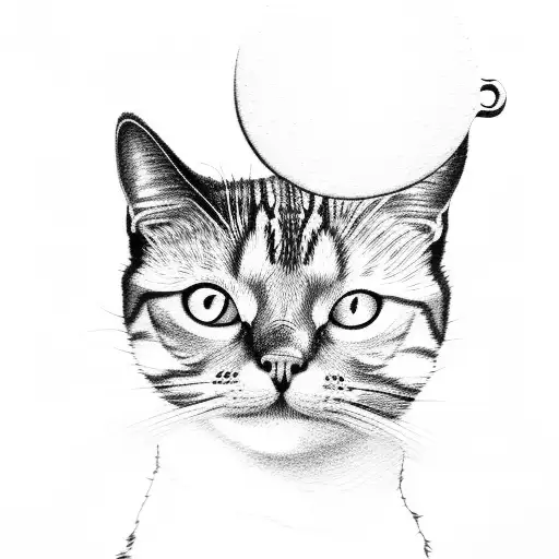 My Blind Cat And A Drink