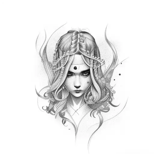 The Word Always Written With Braided Hair