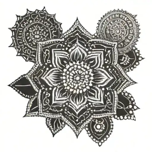 Create A Mandala Design Inspired By Indian Mehendi Patterns