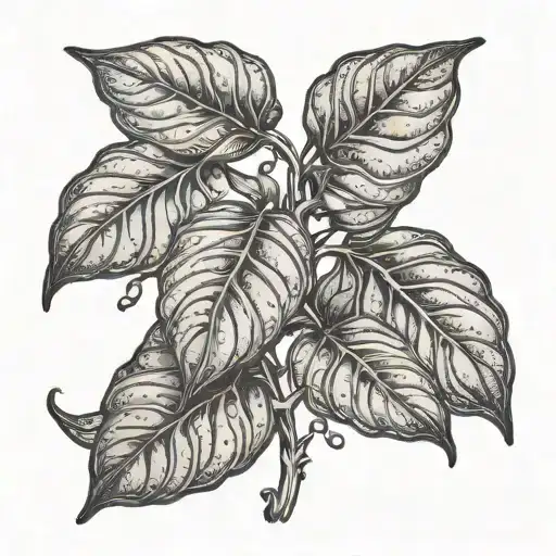 Coffee Plant Growing