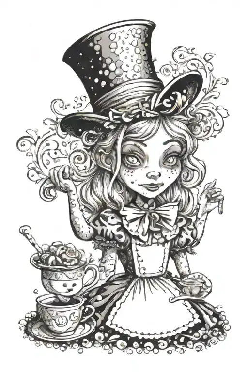 Creepy Alice In Wonderland