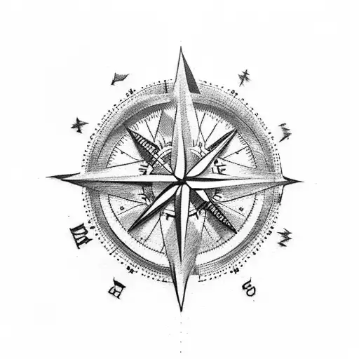 Travel With Mountain And Compass