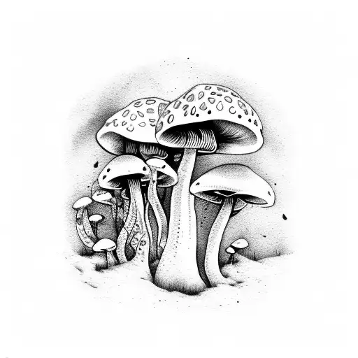 Nature Mushroom Fern Fairie