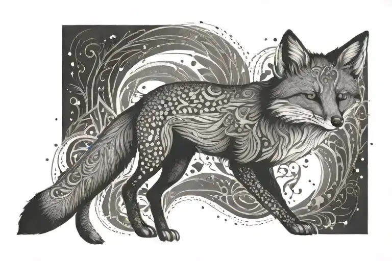 Full Body Mystic Fox