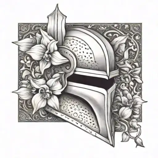 Orchid Knight Helmet