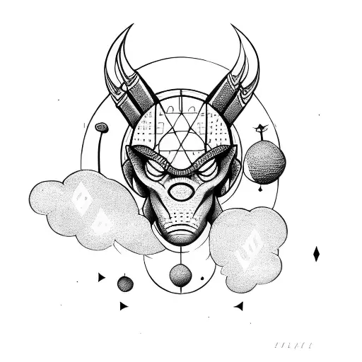 Archer With Balance Zodiac Symboll