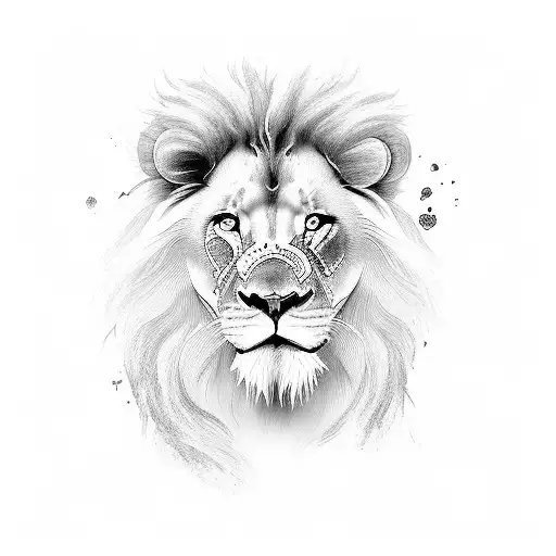 Lion With Background