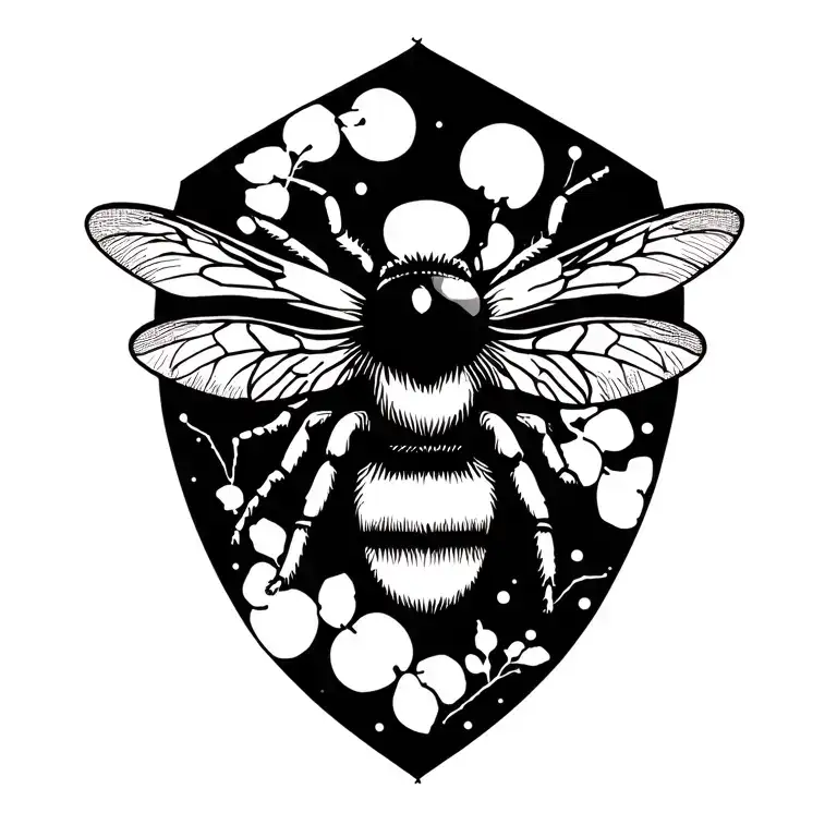 Small Geometric With Bee