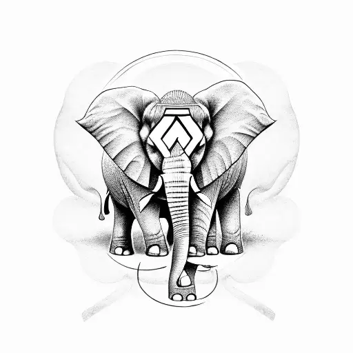 Elephant With Dementia Logo