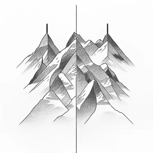 3 Tiled Mountain Ridge