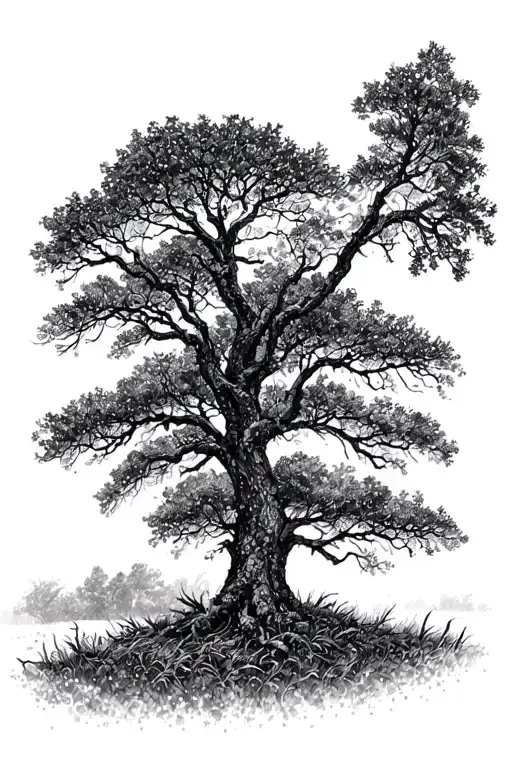 Trees Background Looking