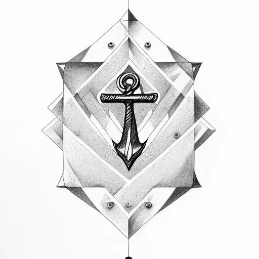 Anchor With North Star