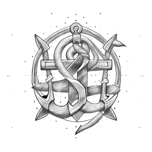 Anchor With Dna Strand