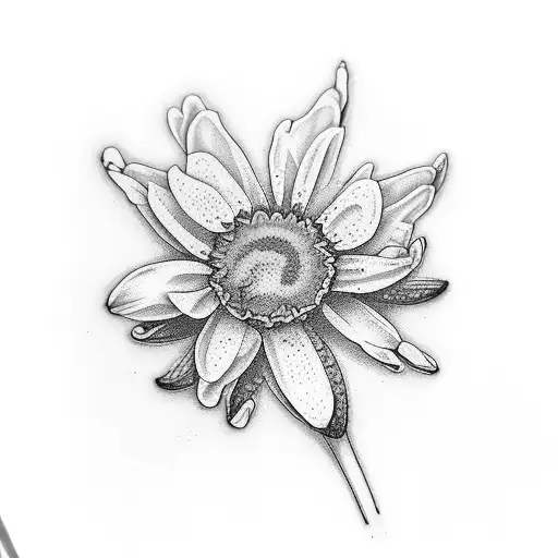 Daisy And Daffodil In A Coffee Mug