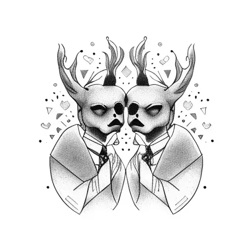 Mini Tattoo Suggestion For A Couple Who Loves Watch Movies