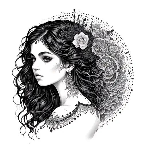 Dark Feminine Surrounded