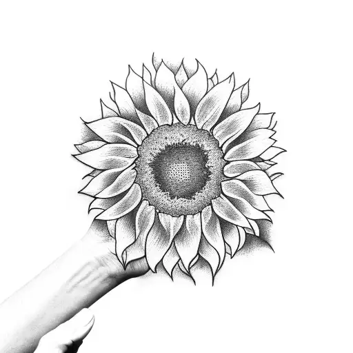 Sunflower Hand